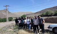 مستعدان از ساخت‌­های زمین­‌شناسی دامنه‌های جنوبی البرز بازدید کردند